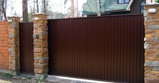 Купить откатные ворота консольные Пыть-Ях, цена от 2822 руб.