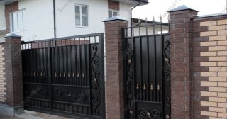Купить распашные ворота кованные Пыть-Ях, цена от 4860 руб.