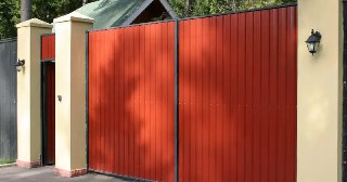 Купить ворота из профнастила Пыть-Ях, цена от 4128 руб.